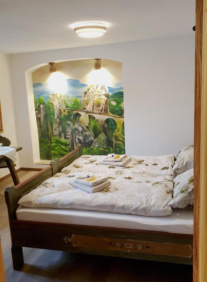 Das Ferienhaus Protze Hohnstein Ngoại thất bức ảnh