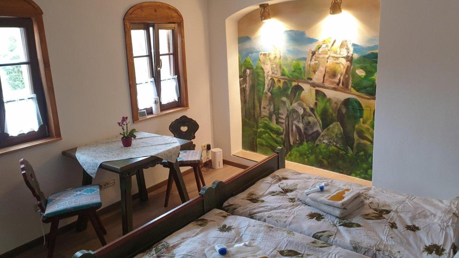 Das Ferienhaus Protze Hohnstein Ngoại thất bức ảnh